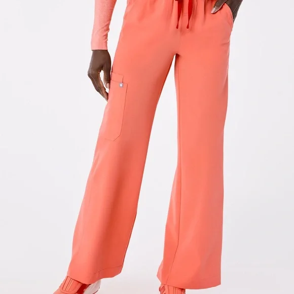 Brand New Figs Sunset Drift Isabel Wide Leg Pants - Picture 3 of 3